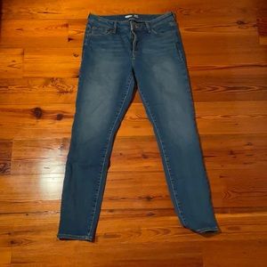 old navy skinny thermal jeans